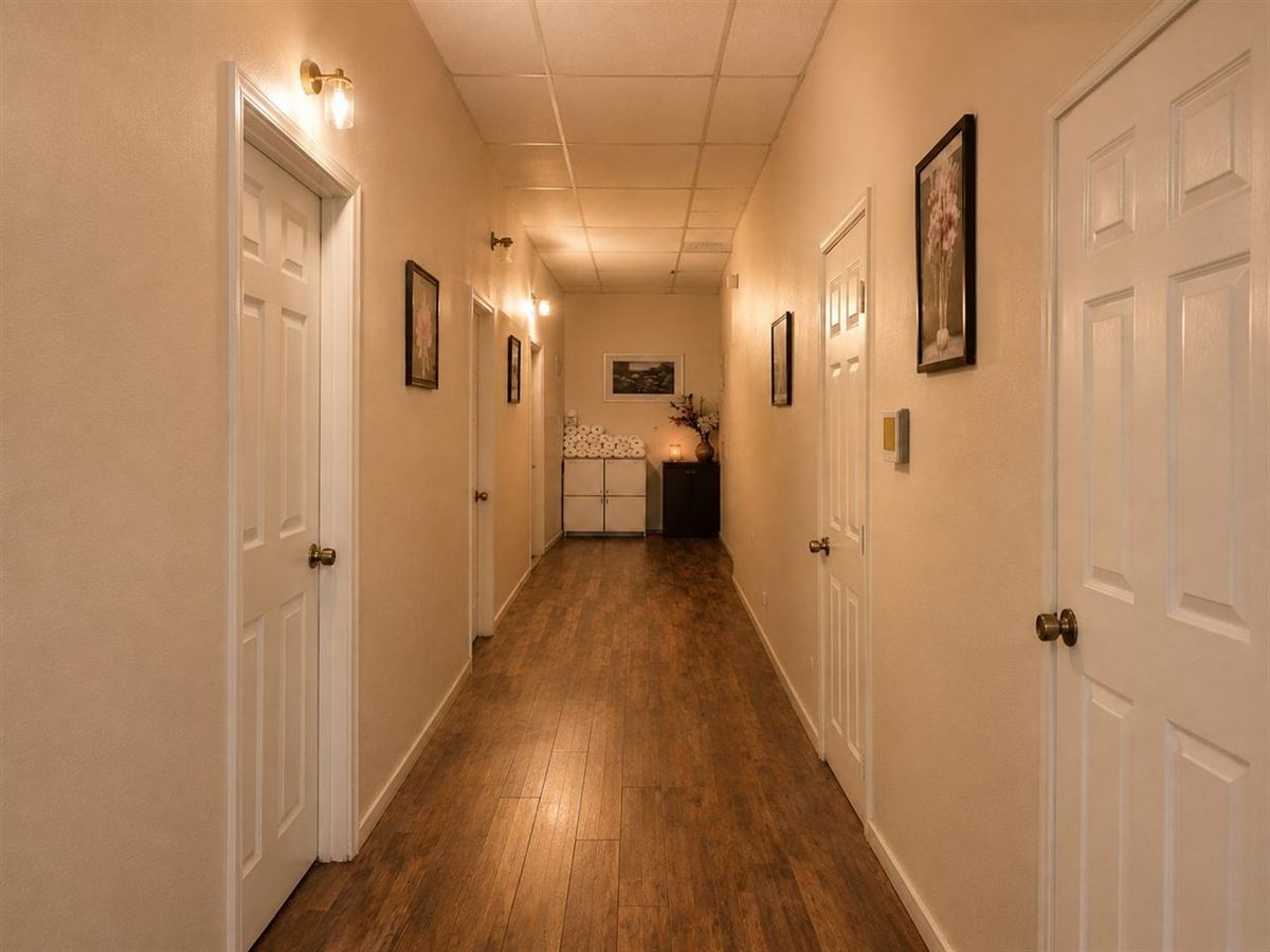 Clean, calm interior of Muchly Health Center in Fresno CA